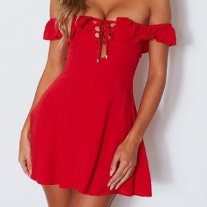 Latest Obsession Dress Red